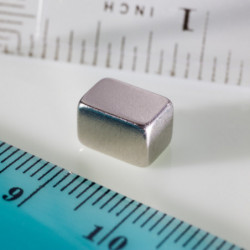 Neodymový magnet hranol 9x6x6 N 80 °C, VMM4-N35