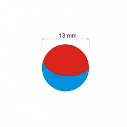 Neodymový magnet guľa pr. 13 N 80 °C, VMM5-N38