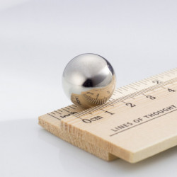 Neodymový magnet guľa pr. 19 N 80 °C, VMM5-N38