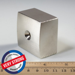 Neodymový magnet hranol 50x50x30xR157 N 80 °C, VMM10-N50
