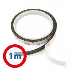 Magnetická páska neodymová so silnou samolepiacou vrstvou 10x1,5 mm - dĺžka 1 m