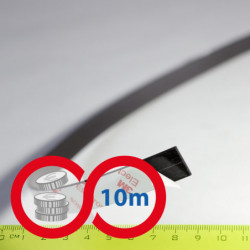 Magnetická páska so silnou samolepiacou vrstvou 15x2 mm - dĺžka 10 m