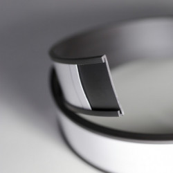 Magnetický štítok šírky 30 mm (mag. c-profil + papierový štítok + PVC fólia)