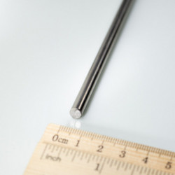 Nerezová oceľ 1.4301 – gulatina pr. 6 mm, dĺžka 1 m