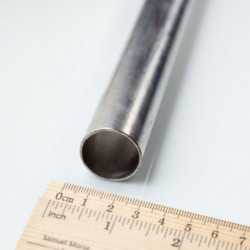 Nerezová oceľ trubka pr. 25 x 1 mm bezšvová, dĺžka 1 m - 1.4301