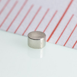 Neodymový magnet valec pr.2x1,2 N 150 °C, VMM8SH-N45SH