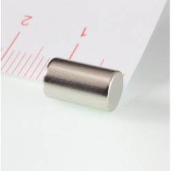 Neodymový magnet valec pr.6x10 N 80 °C, VMM6-N40