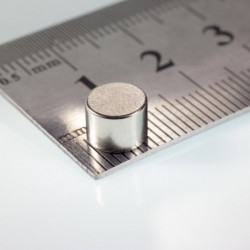 Neodymový magnet valec pr.7x5&nbsp_N 80 °C, VMM7-N42