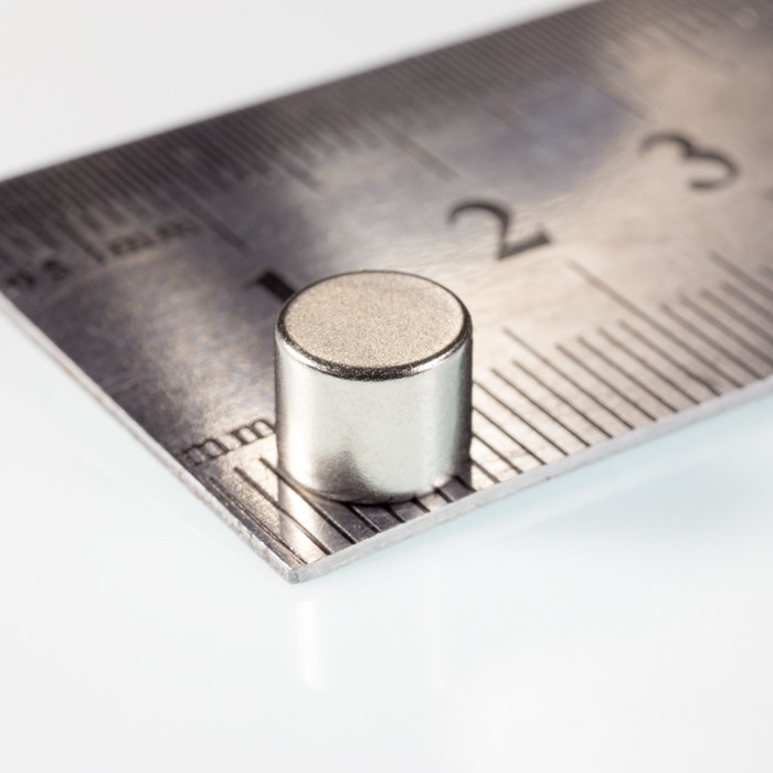 Neodymový magnet valec pr.7x6&nbsp_N 80 °C, VMM7-N42