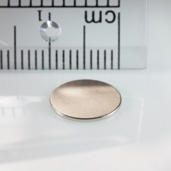 Neodymový magnet valec pr.10x0,6 N 80 °C, VMM7-N42