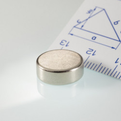 Neodymový magnet valec pr.14x5 N 80 °C, VMM4-N30