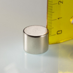 Neodymový magnet valec pr.15x12 N 80 °C, VMM4-N35