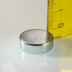 Neodymový magnet valec pr.18x6 Z 200°C, VMM3EH-N30EH