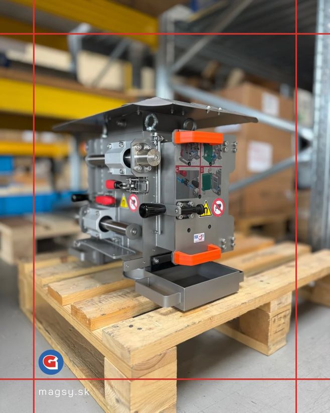 Ďalší z našich doskových magnetických separátorov je na svete! Prvé zariadenie z plánovanej pätice je dokončené a...